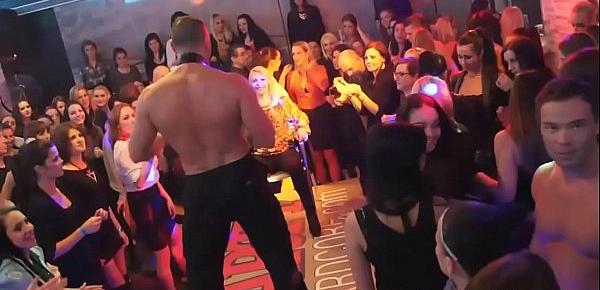  Crazy Milfs And Girlfriends Become Jezebels During Stripper Night